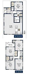 川口市西青木4丁目 新築分譲住宅 1号棟/全2棟