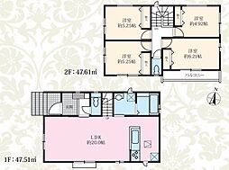 川口市新堀　新築分譲住宅　全22棟今回販売11棟　Ａ号棟