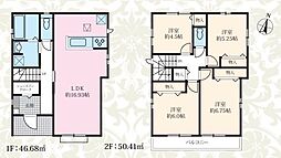 川口市新堀　新築分譲住宅　全22棟今回販売11棟　Ｆ号棟