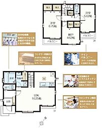 足立区舎人3丁新築分譲住宅　Ａ号棟/全2棟