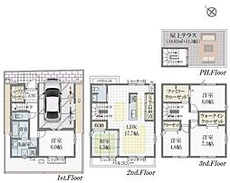 川口市末広3丁目 新築分譲住宅 1号棟/全3棟