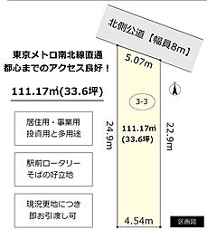 川口市大字長蔵新田 売土地