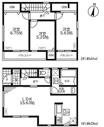 大字木曽呂　新築戸建