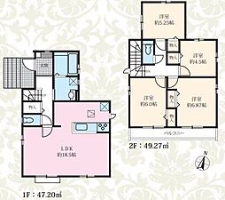 川口市新堀　新築分譲住宅　全22棟今回販売11棟　Ｇ号棟