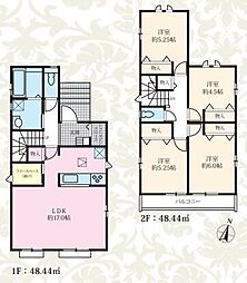 川口市新堀　新築分譲住宅　全22棟今回販売11棟　Ｉ号棟