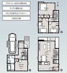 北原台1丁目 新築分譲住宅2号棟/全2棟
