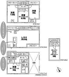川口市芝塚原2丁目 新築分譲住宅 6号棟/全6棟