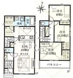 川口市安行吉岡 新築分譲住宅 3号棟/全6棟