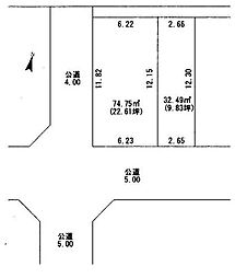大字安行藤八　売土地