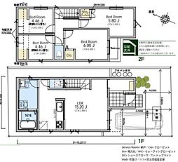 川口市大字安行　新築分譲住宅　2号棟/全2棟