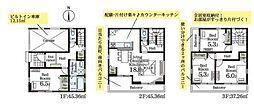 川口市西川口2丁目 新築分譲住宅 2号棟/全6棟