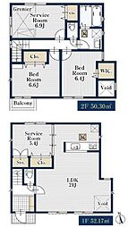 川口市上青木西4丁目　新築分譲住宅　2号棟/全4棟