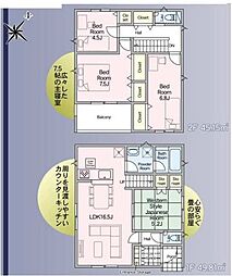 川口市大字安行原　分譲住宅　全2棟