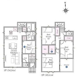川口市安行吉岡 新築分譲住宅 2号棟/全2棟