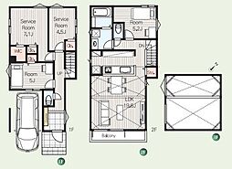 川口市末広2丁目 新築分譲住宅 No.2/全2棟