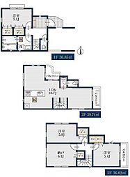 川口市小谷場　新築分譲住宅　2号棟/全2棟