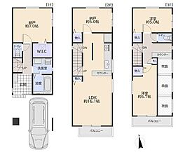 川口市江戸袋1丁目 新築分譲住宅 2号棟/全2棟