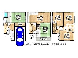 京都市山科区勧修寺西栗栖野町　中古一戸建て