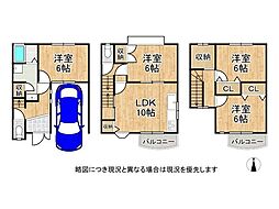 京都市伏見区下鳥羽北円面田町　中古一戸建て