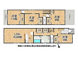 大津市大江1丁目　新築一戸建て　2号棟