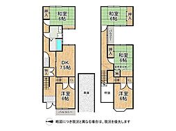 京都市山科区竹鼻扇町　中古一戸建て