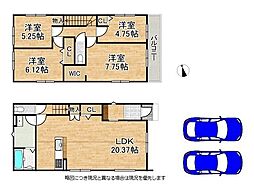 大津市大江3丁目　新築一戸建て　3期　全1区画