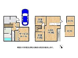 滋賀県草津市平井1丁目　新築一戸建て　全1区画