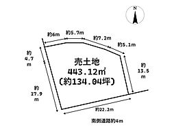 名古屋市南区豊田1丁目　建築条件なし売土地