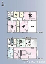 クレイドルガーデン熊本市南区城南町下宮地第3　2号棟