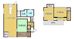 熊本市南区　御幸笛田4丁目　中古2階建