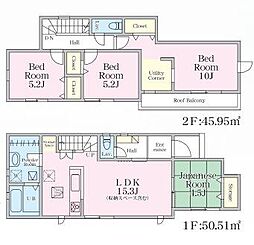 リナージュ　熊本南区本山町23-1期　2号棟