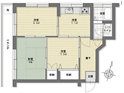 シャルマン青木 206号室