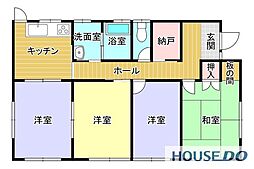 筑西市女方の中古一戸建て住宅　一軒家