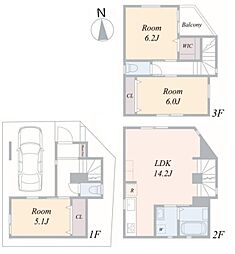 大島5丁目新築戸建　A号棟