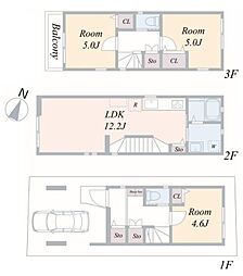 中丸子新築戸建　Ｂ号棟