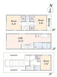 松見町4丁目新築戸建 B号棟