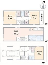 松見町4丁目新築戸建 Ｃ号棟