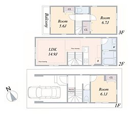 塚越2丁目　新築戸建
