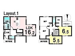 新築戸建　海部郡第2大治町長牧中道　1号棟