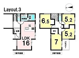 新築戸建　海部郡第2大治町長牧中道　3号棟