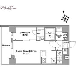 コンフォリア・リヴ八丁堀 802