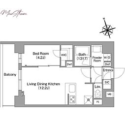 コンフォリア・リヴ八丁堀 1202