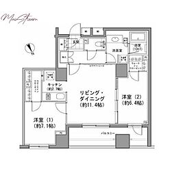 パークハビオ八丁堀 1306