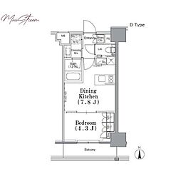 パークハビオ飯田橋 1302