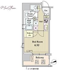 パークナードフィット新富町 201
