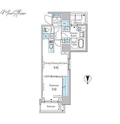 パークアクシス蔵前 1404