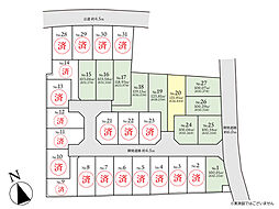 海老名市杉久保南3丁目 建築条件なし売地 No20