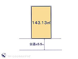 大和市福田　建築条件なし売地　C区画