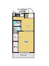 コーポA&D 202