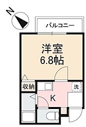 グロリアスハイム 1-C
